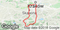 Track GPS Z Krakowa w Beskid Makowski